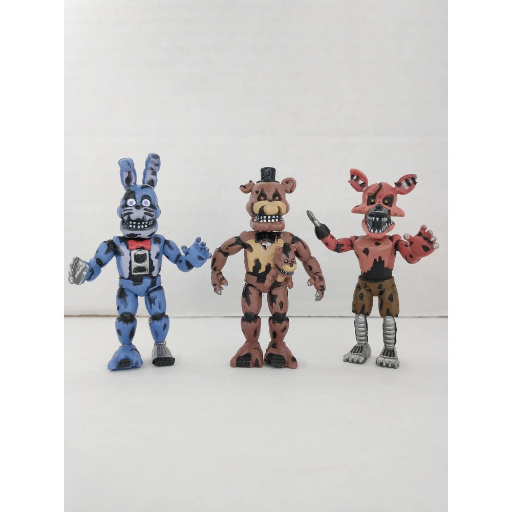 2017 Lot of 3 Funko Five Nights At Freddy’s Nightmare 2” Vinyl Mini Figures